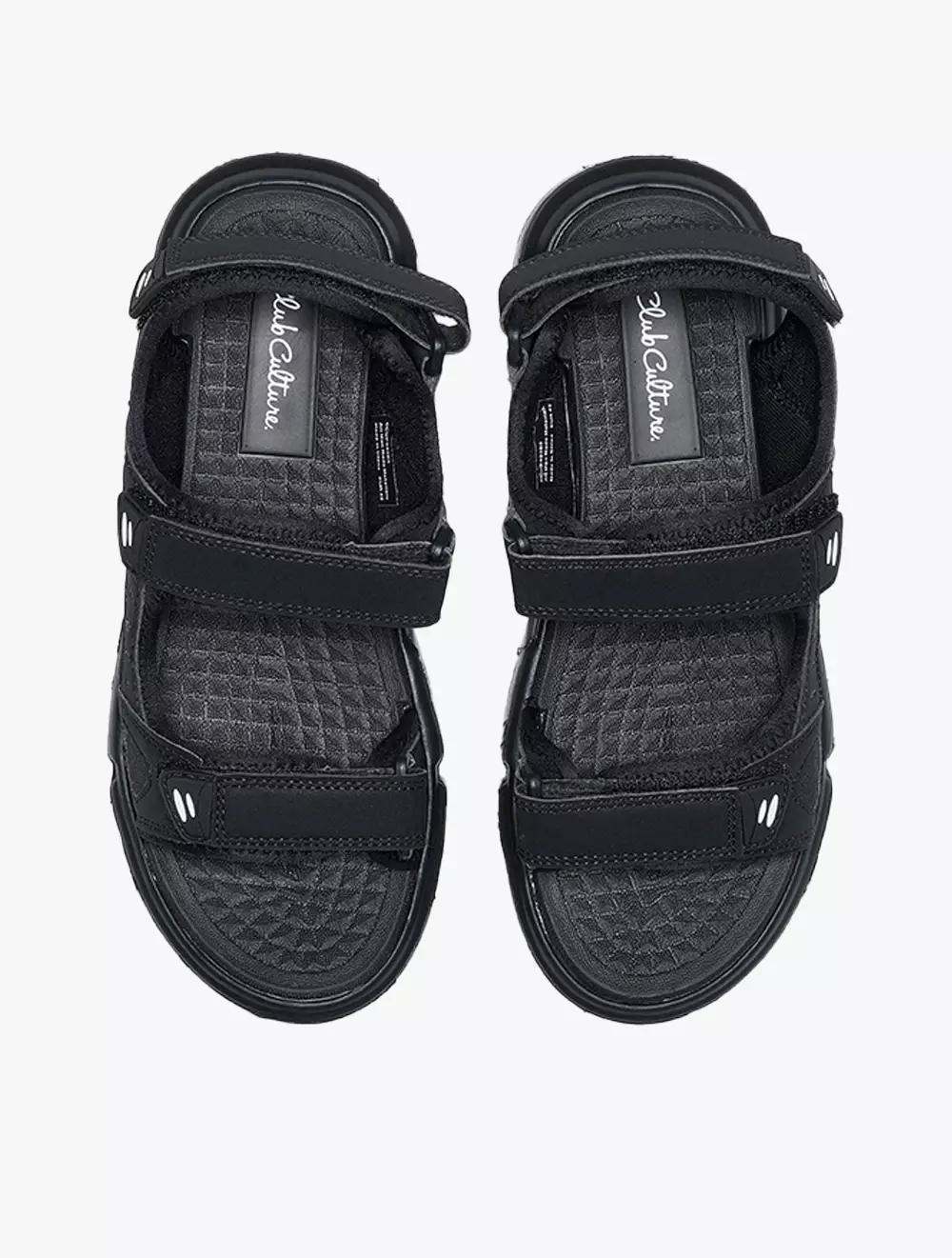 Payless Club Culture Mens Nigel Slingback Sandals - Black_01