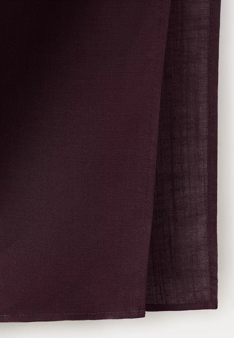 Asymmetrical Dress With Side Slit