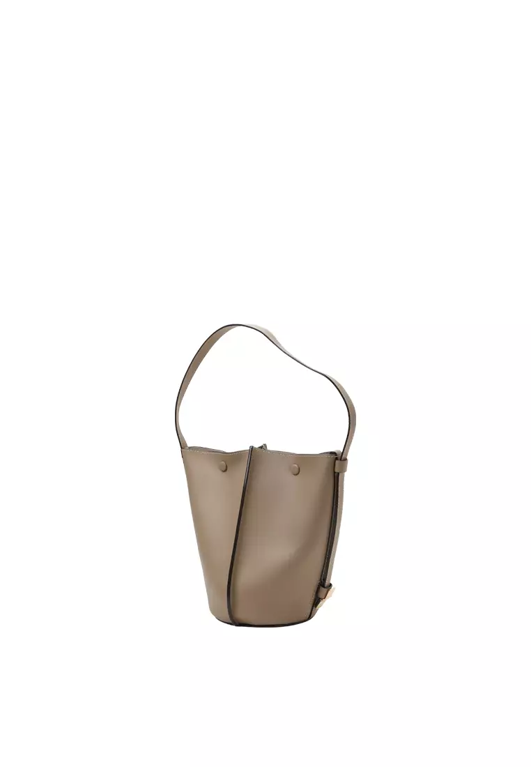 ORUKAMI Flat Hook Convertible Bucket Tote Small - Toffee