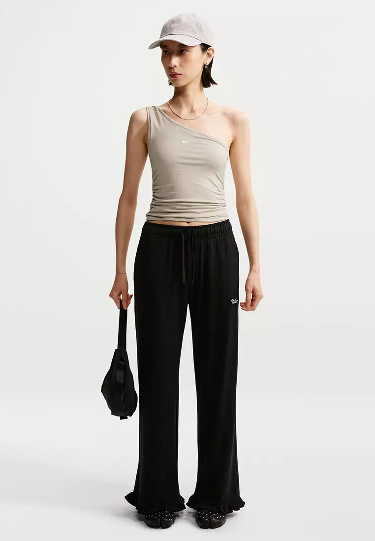 Sportswear Women's Tight One-Shoulder Tank Top