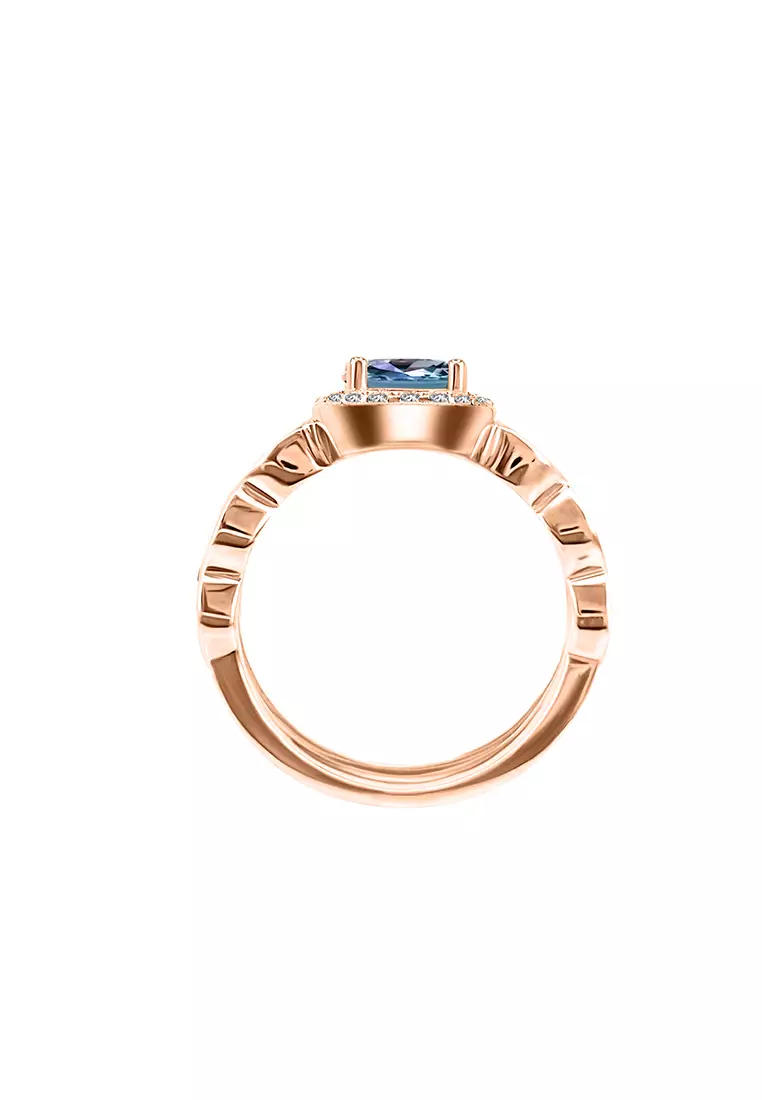 [ Alexandrite Collection ] Koroleva Alexandrite Ring RG - Cincin Alexandrite s925 by Her Jewellery