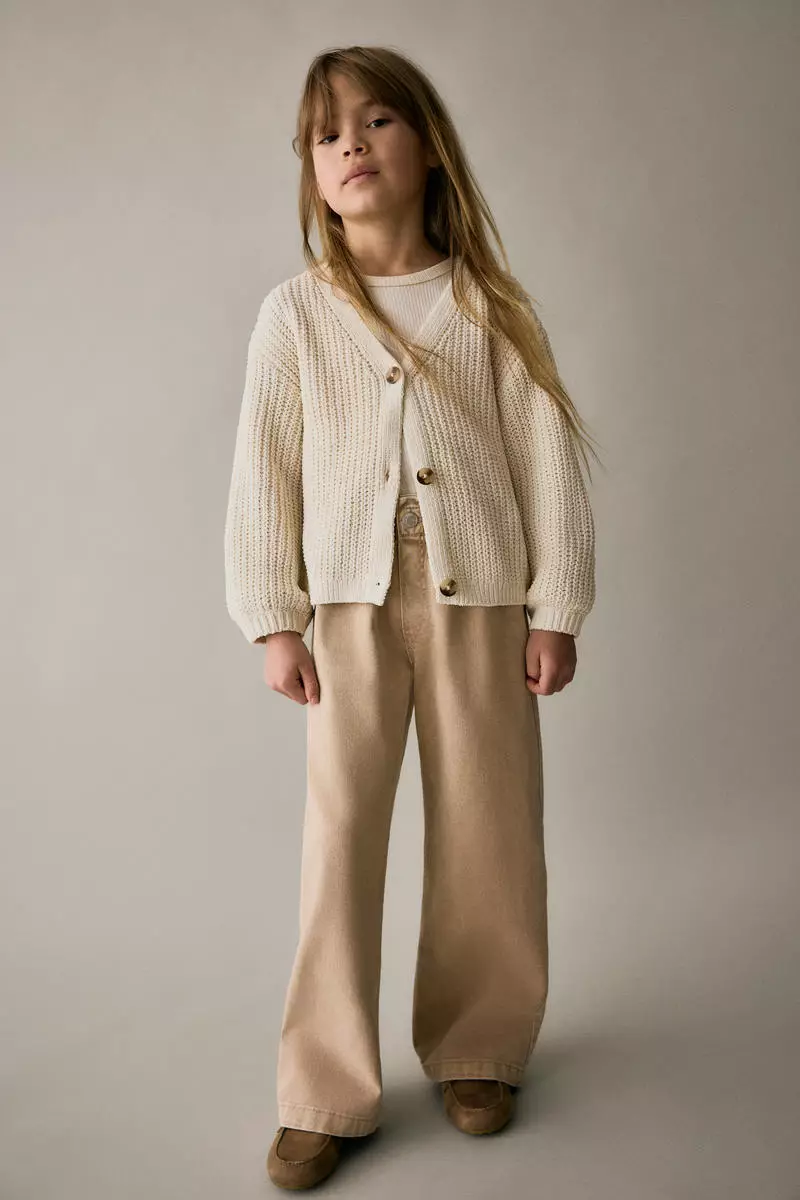 Buy H&M Wide Leg paper bag jeans 2025 Online ZALORA Philippines