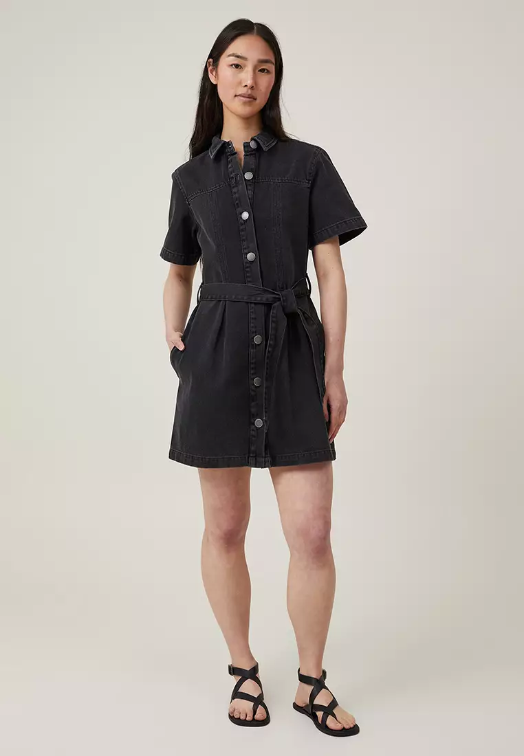 Buy Cotton On Denim Mini Dress 2024 Online ZALORA Philippines