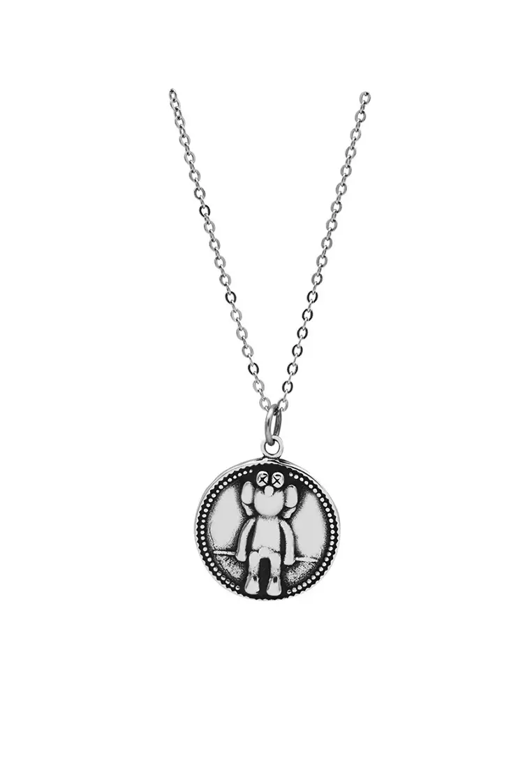 Louis Vuitton LV Galaxy Astronaut Necklace - Silver-Tone Metal