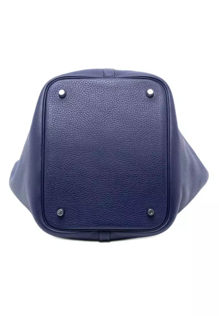 Pre-Loved Hermès Clemence Picotin Lock 22