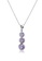 SO SEOUL purple and silver Athena Purplish Diamond Simulant Necklace 4B097ACD08B598GS_2
