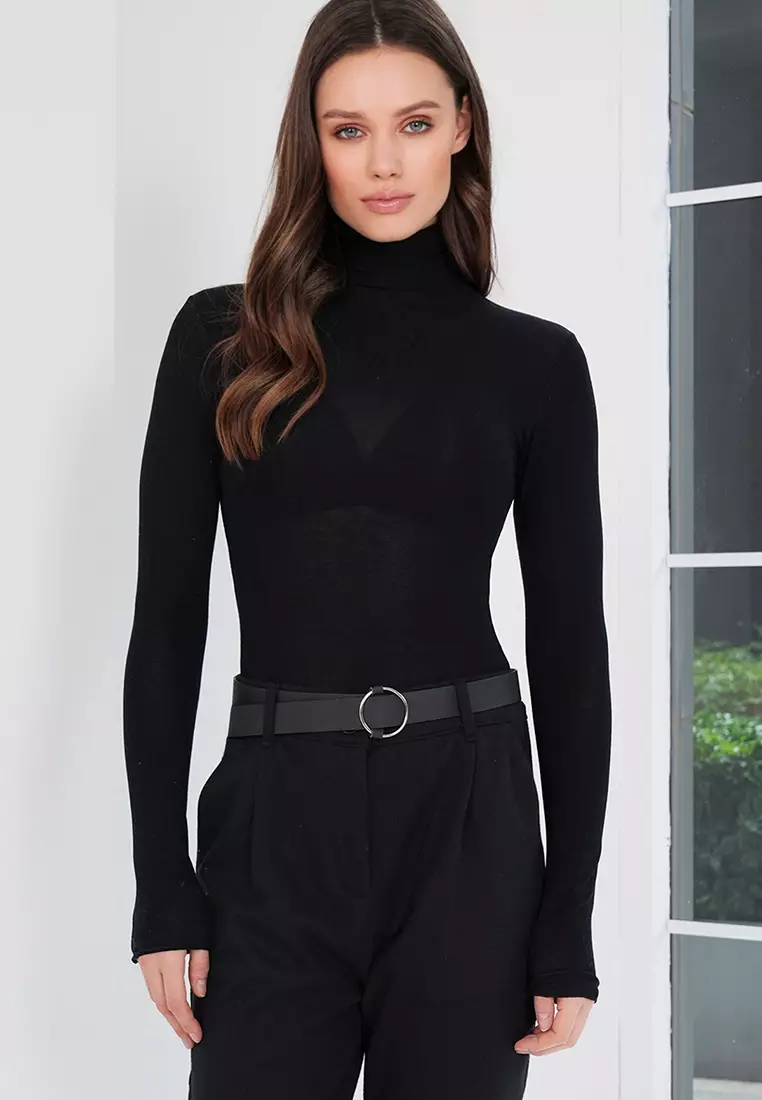 Turtleneck Cashmere Top