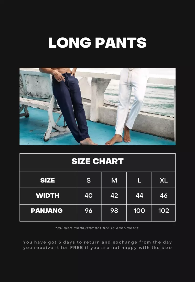 Uluwatu Set Kemeja Celana Linen Pria Putih | Linen Set Men White