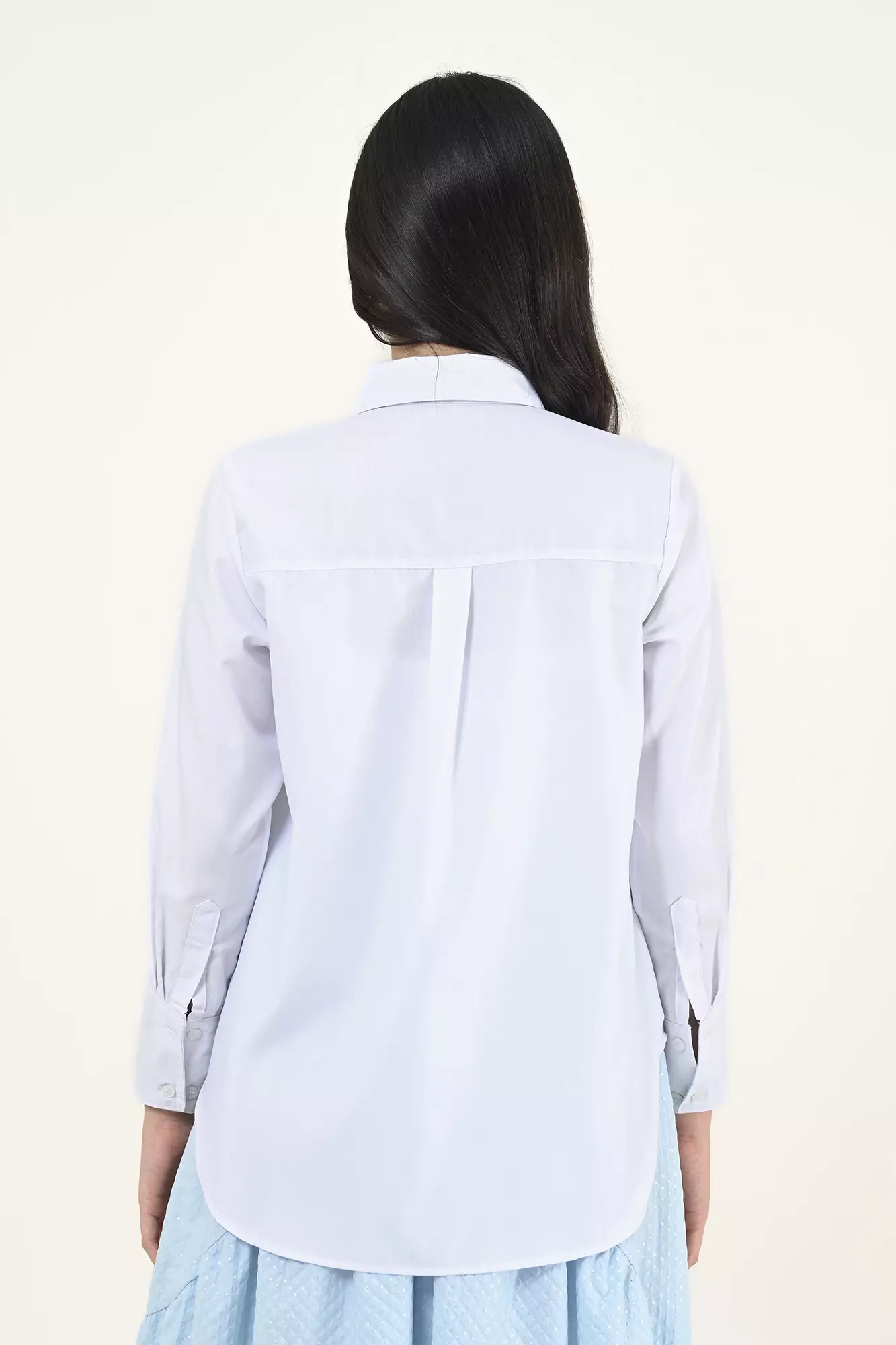 Geulis.id PORIKA SHIRT - Purewhite