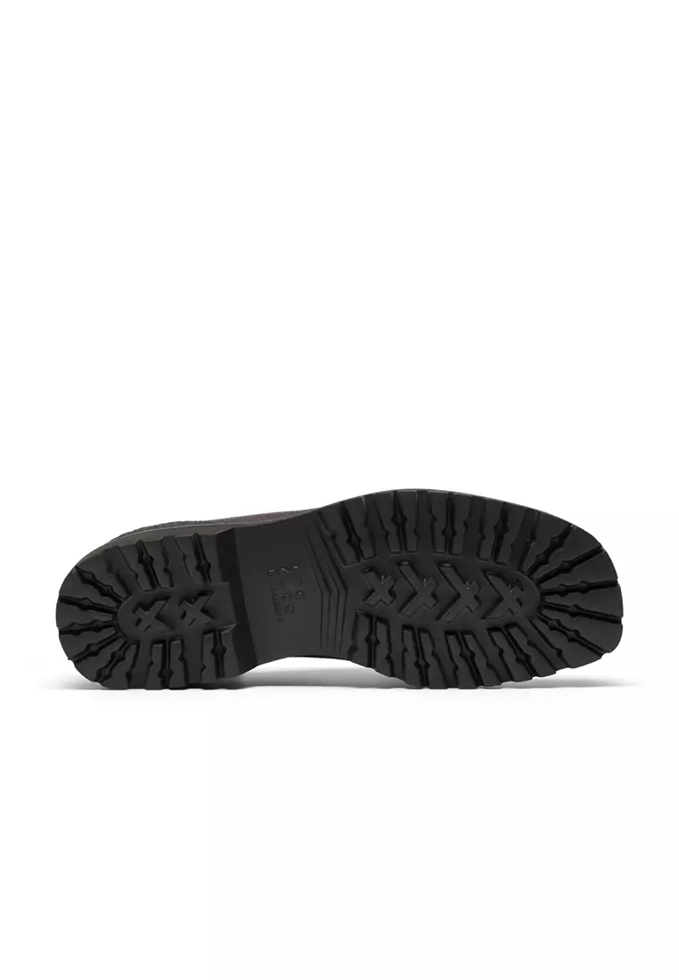 Mens Walla Yukoner Shoes - BRN Scotch Grain