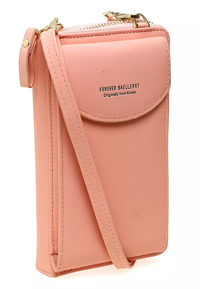 Tas Selempang Wanita Dompet Multifungsi Many Slot Material Kulit Leather ORIGINAL