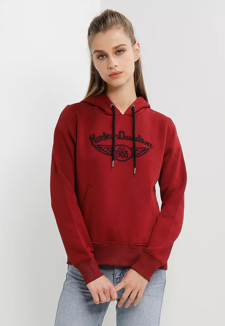 Harley davidson clearance hoodies for womens