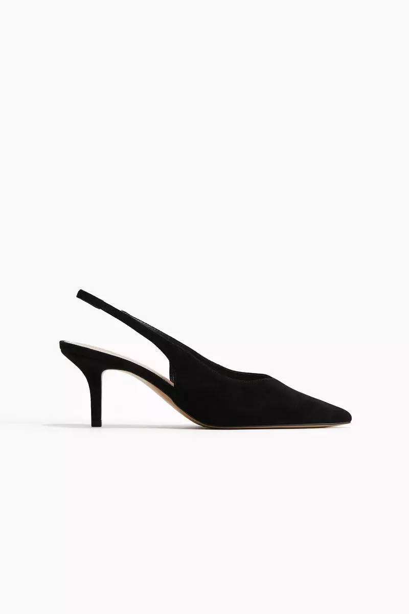 Discount on H&m  shoes - SKU: Suede Slingback Court Shoes