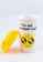 Newage Newage 500ML Ceramic Emojis Mug with Silicone Lid / Drink Mug / Tea Tumbler / Gift Set - Smile / Kiss / Wink / Happy / Love / Shy E47AEHLBE95DE8GS_3