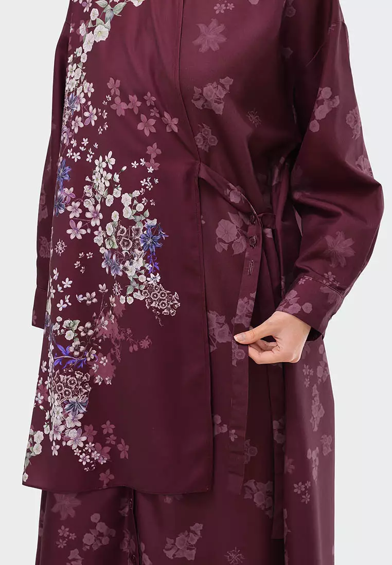 Ria Miranda Raspberry Keya Dress