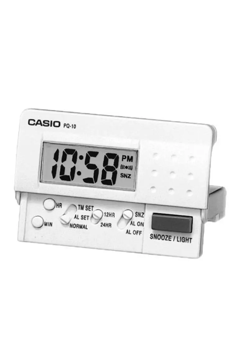 Casio Casio Travel Alarm Clock (PQ107R) 2023 Buy Casio Online
