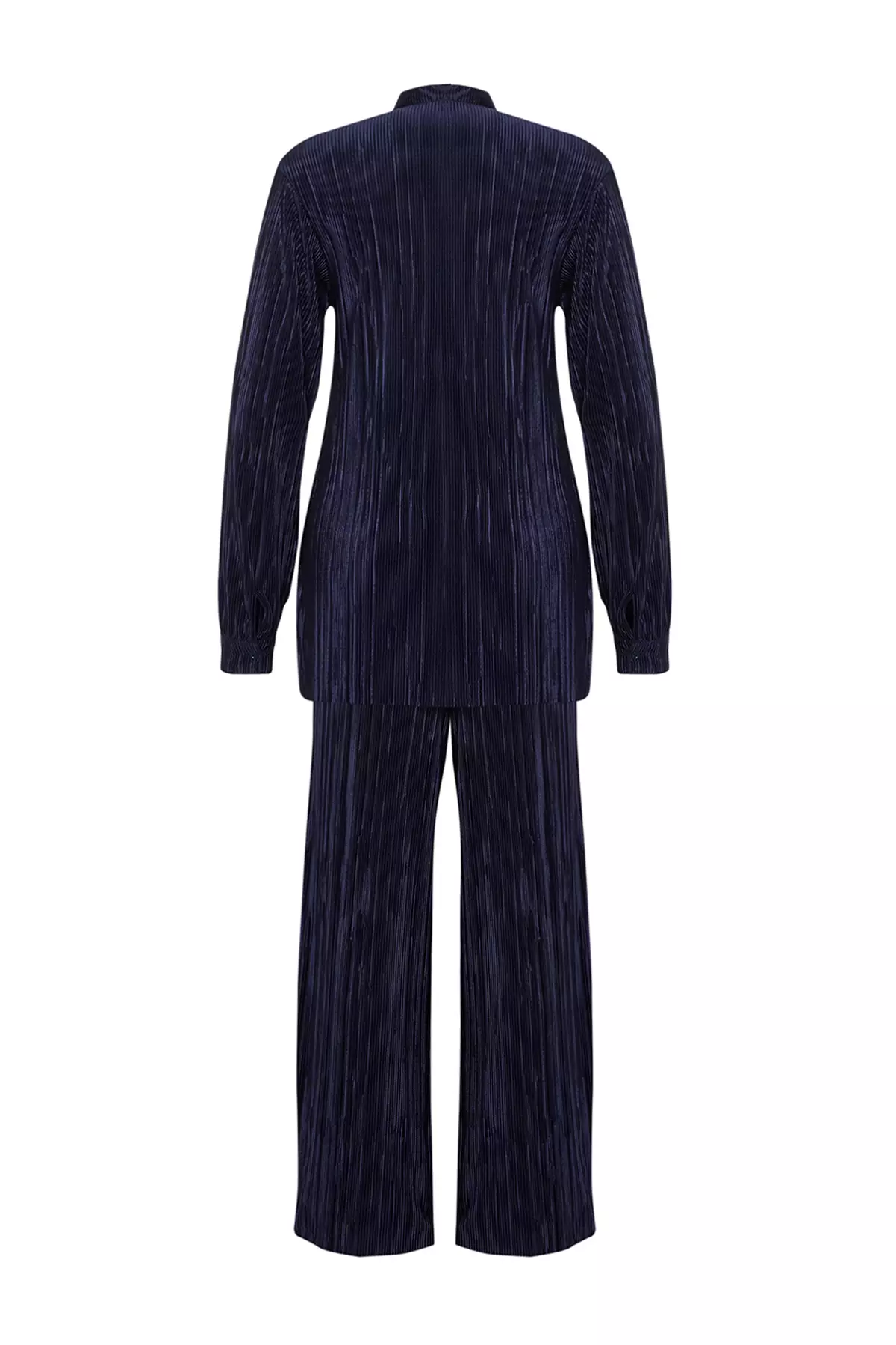 Modest Pleated Two-Piece Set