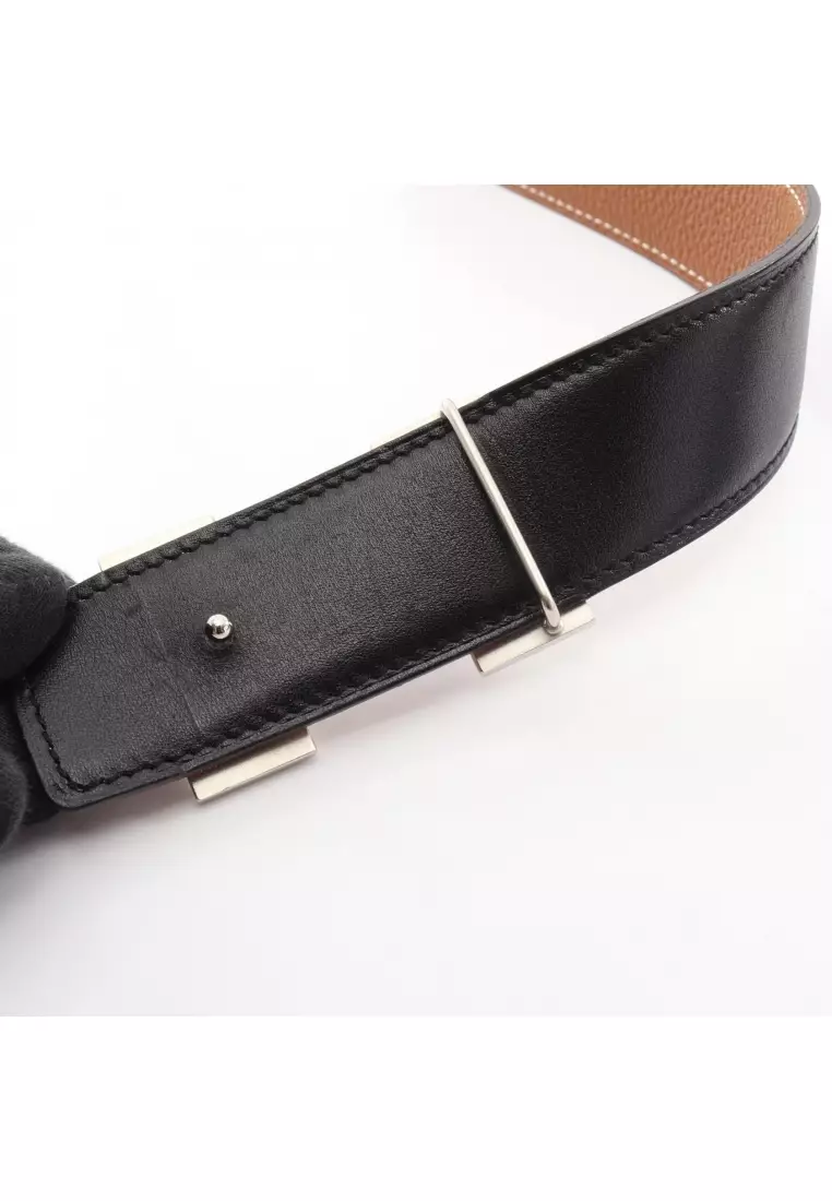 Hermès Pre-Loved Hermès Constance H-belt reversible belt  display picture 2