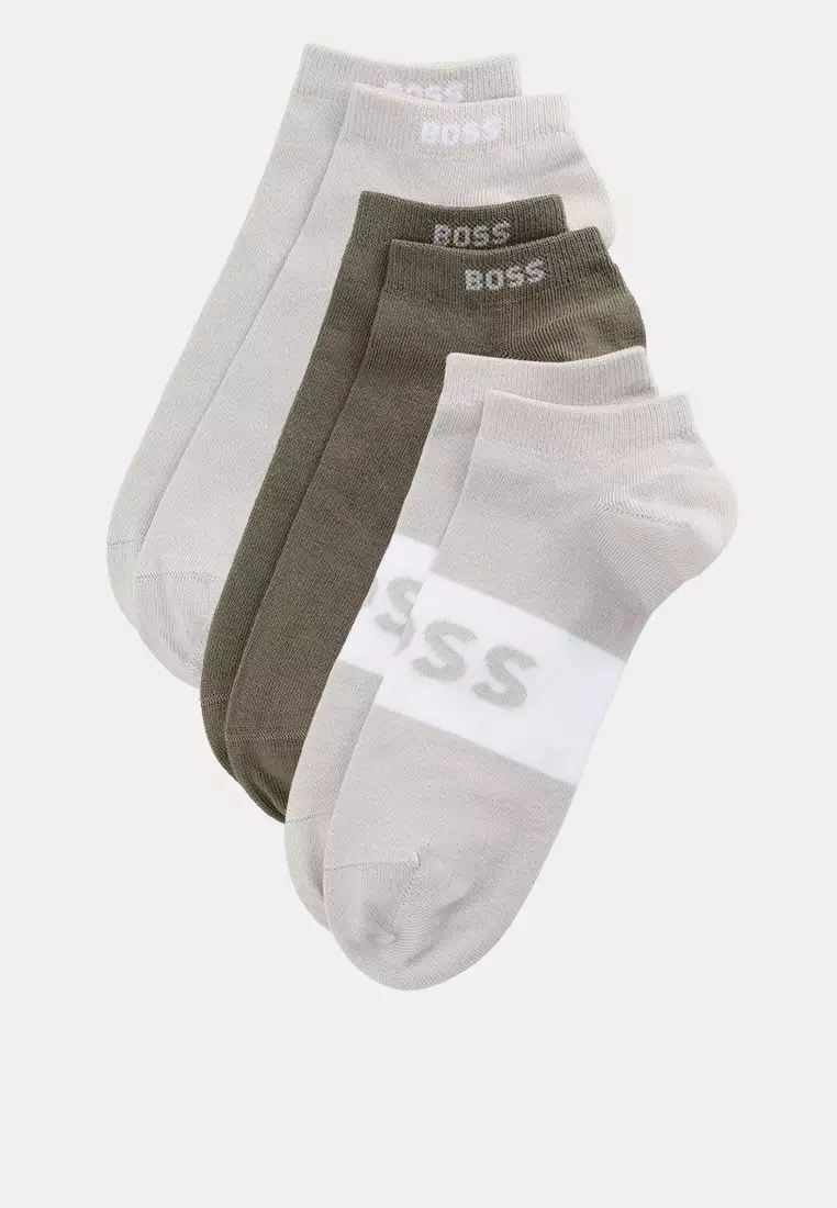 Ankle Length Socks 3 Pack - BOSS Mainline