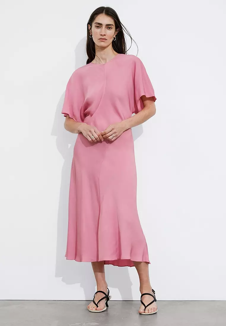 Other stories pink dress sales