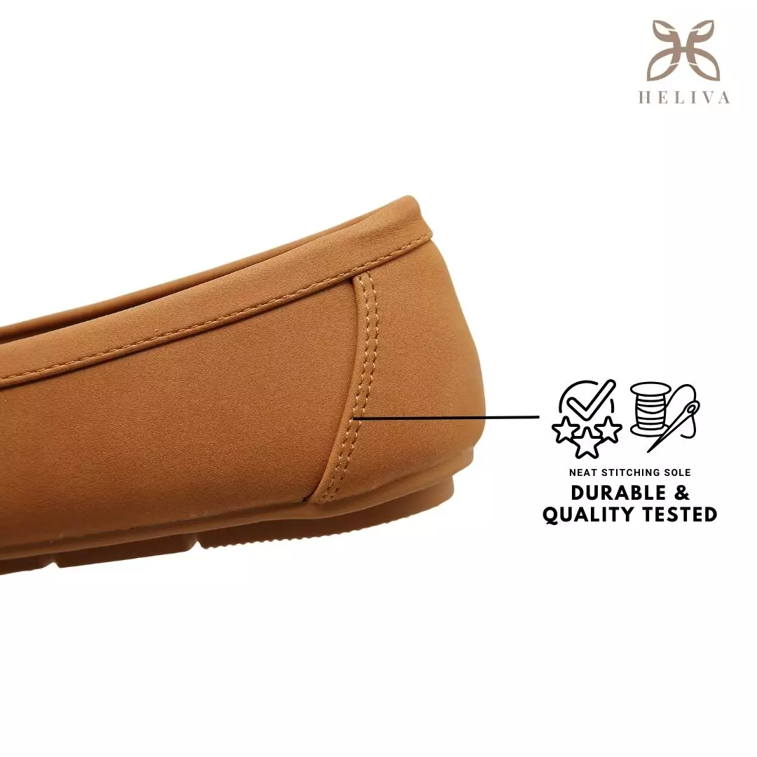 Heliva Elysia Loafers Slip On Bow Shoes