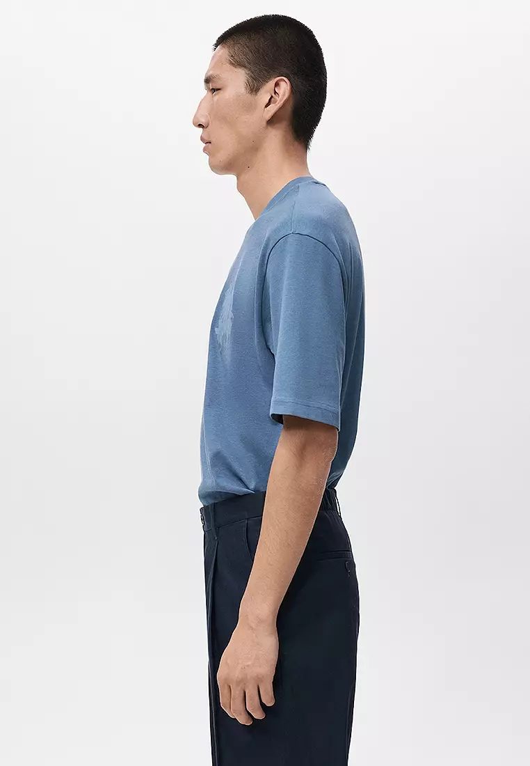 100% Cotton T-Shirt Text