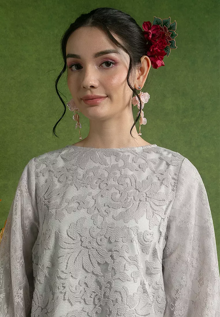 Shira Kurung Modern with Drape Skirt
