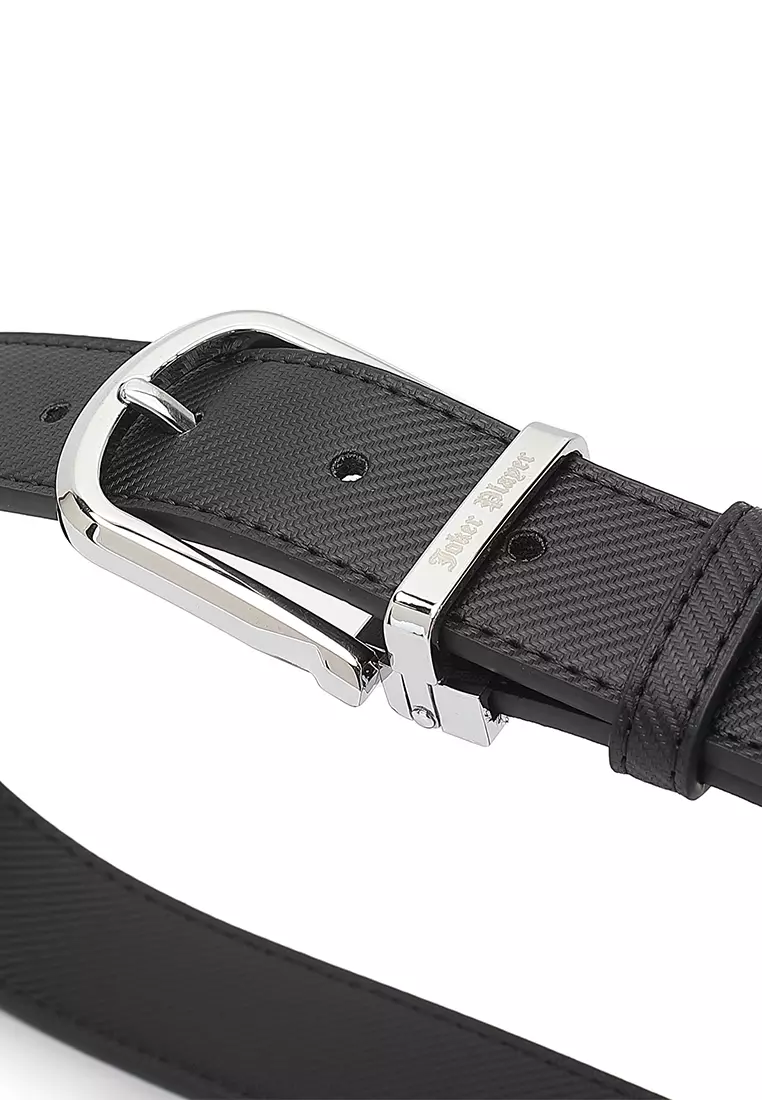 35mm Pin Buckle Belt - Black