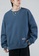 Twenty Eight Shoes blue VANSA Solid Color Long-sleeved Sweater VCM-Ss3023 69371AA56D9D51GS_2