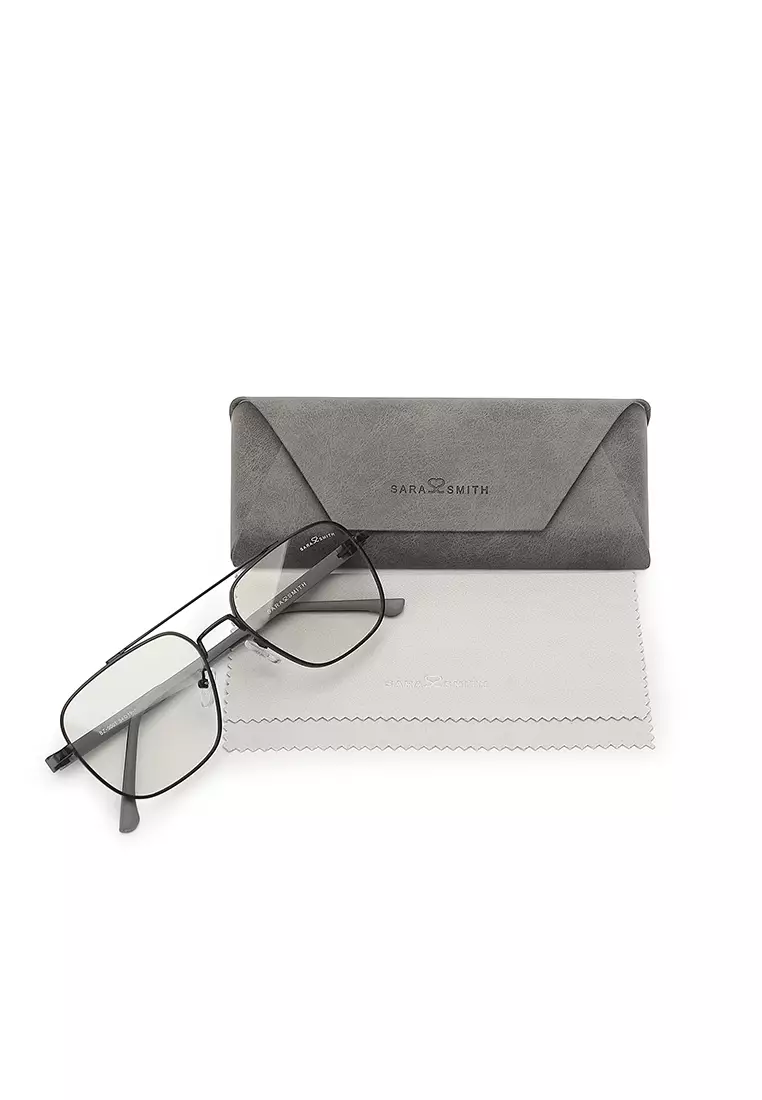 Unisex Photochromic Aviator Sunglasses (Kacamata Hitam) - Hitam