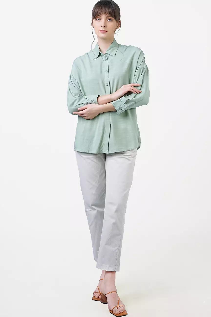 Kemeja Wanita Lextian Sage