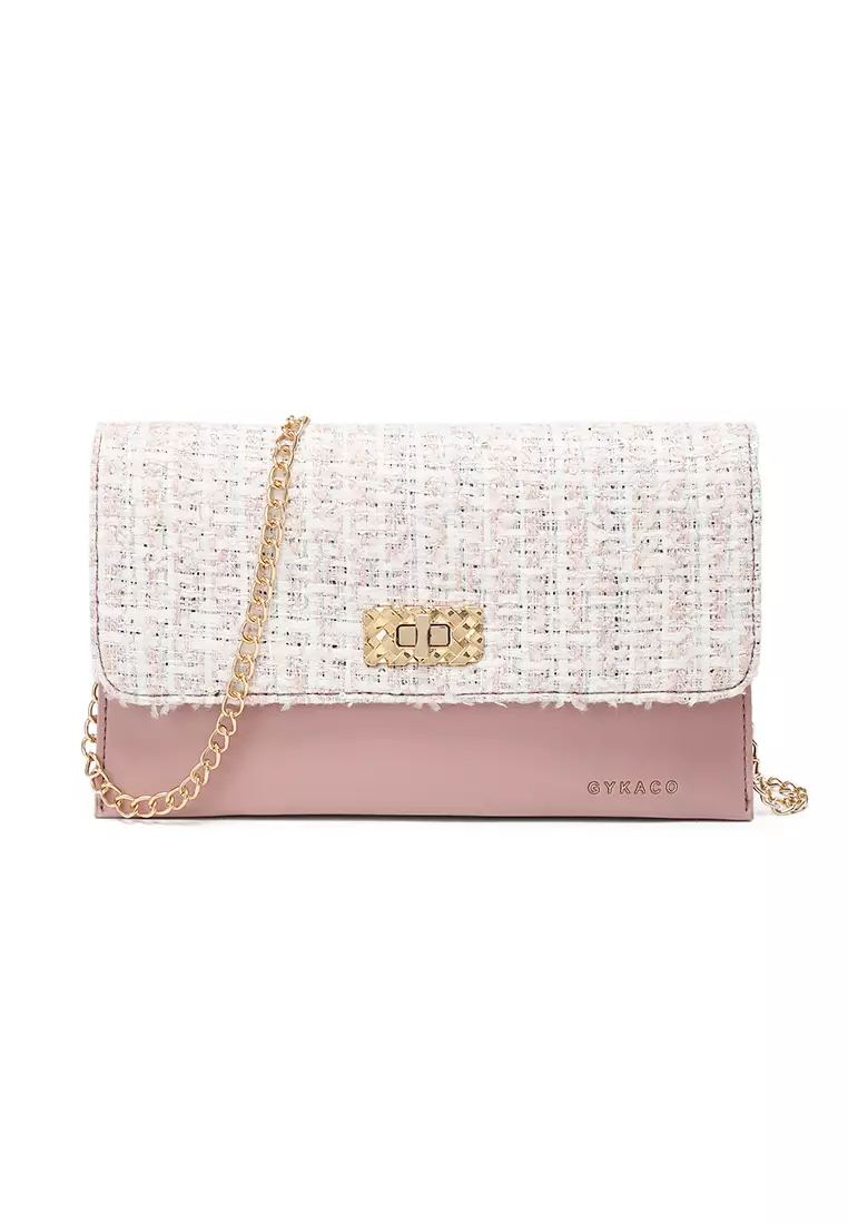 GYKACO BRIGITTA Pink - Dompet & Clutch Wanita - Fashion Wallet & Clutch