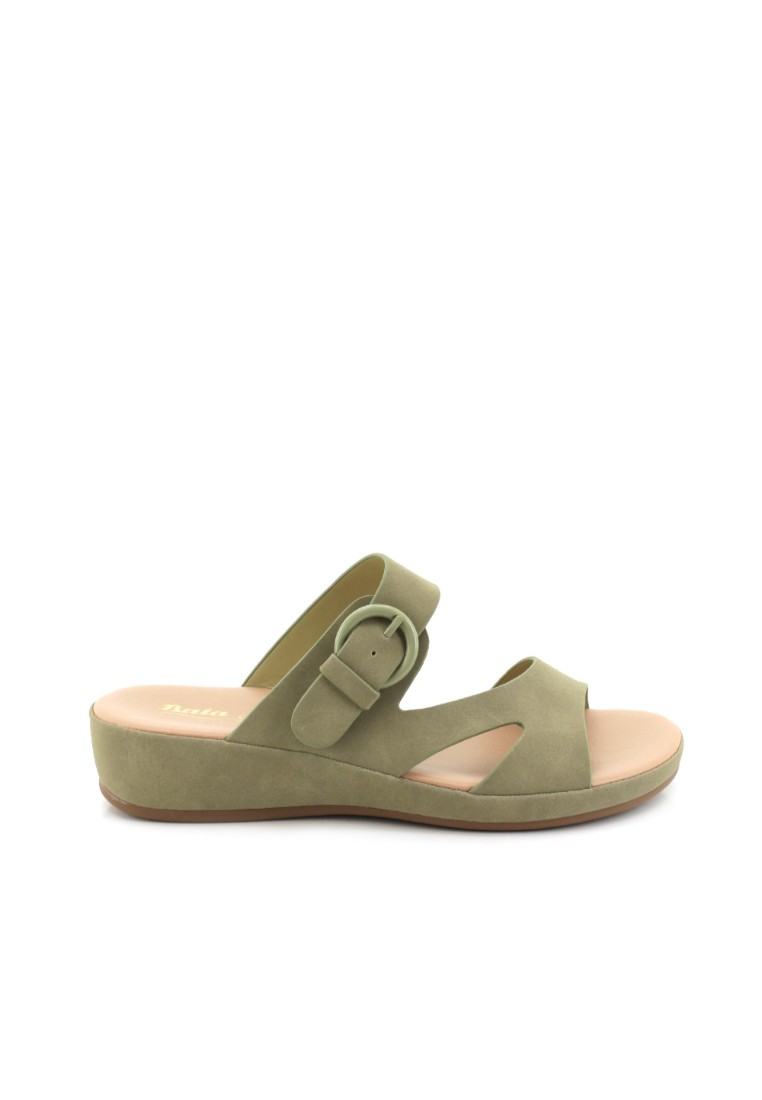 BATA Women Green Sandals - 6017017