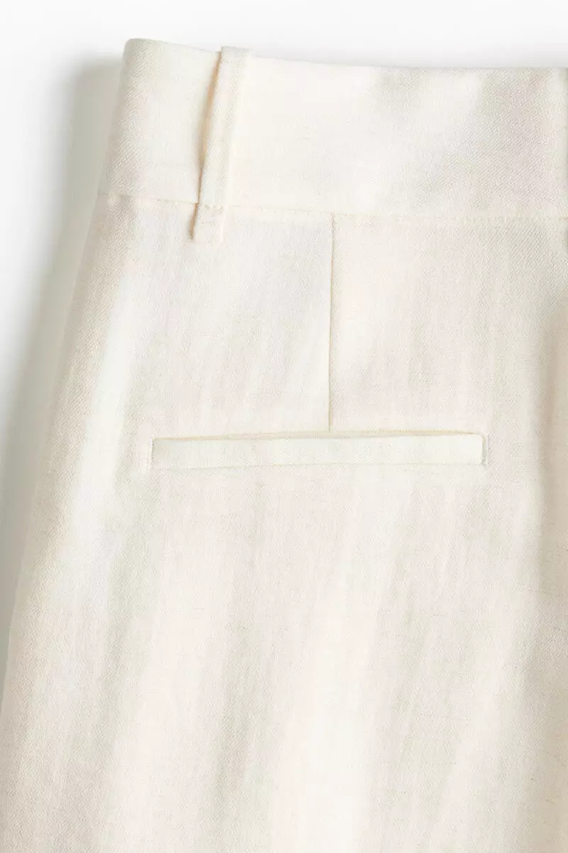 Wide tailored trousers