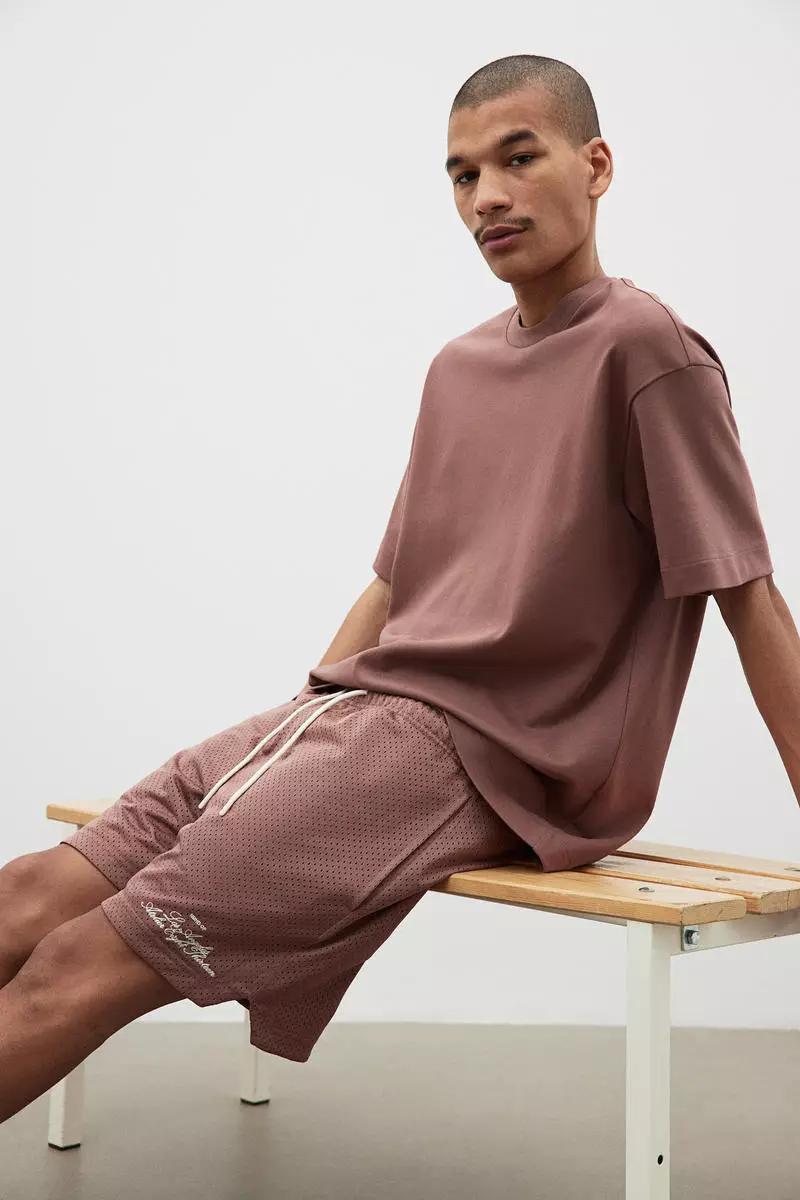 Regular Fit Mesh shorts