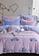 MOCOF pink and blue and multi Kids Bedsheet Rabbit Duvet Cover Set 5 in 1 100% REAL Cotton 840TC 23AABHL5679E48GS_1