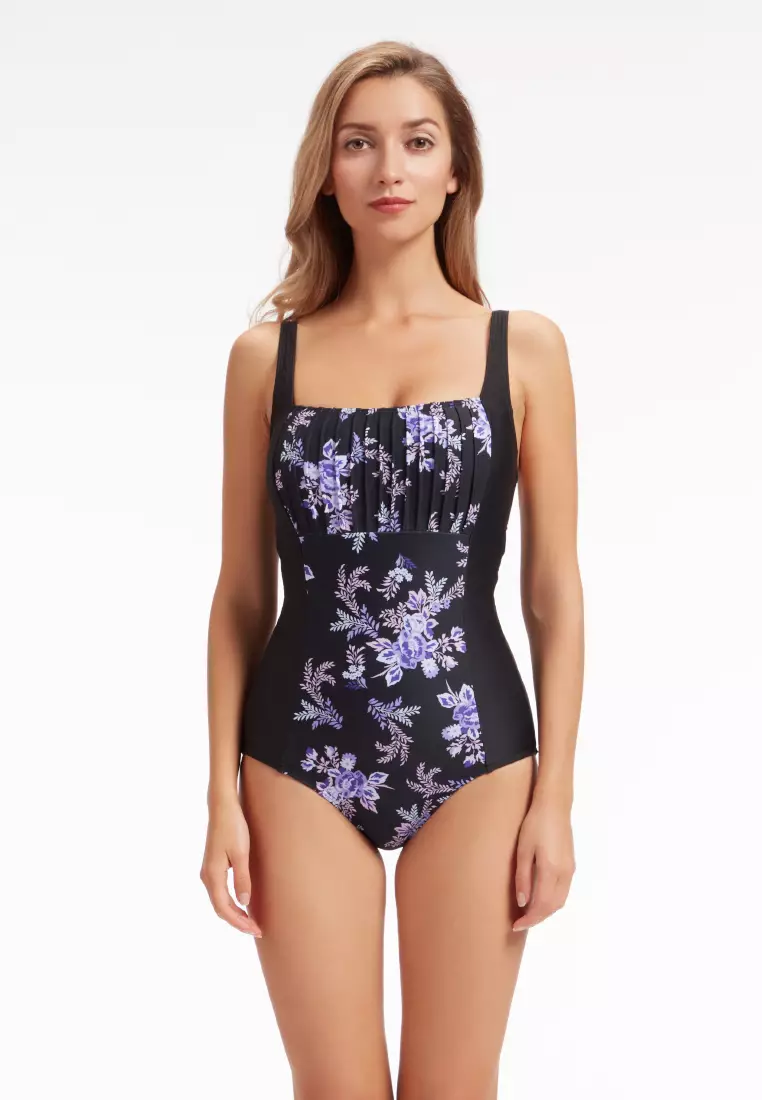 Violet One-piece Swimsuit