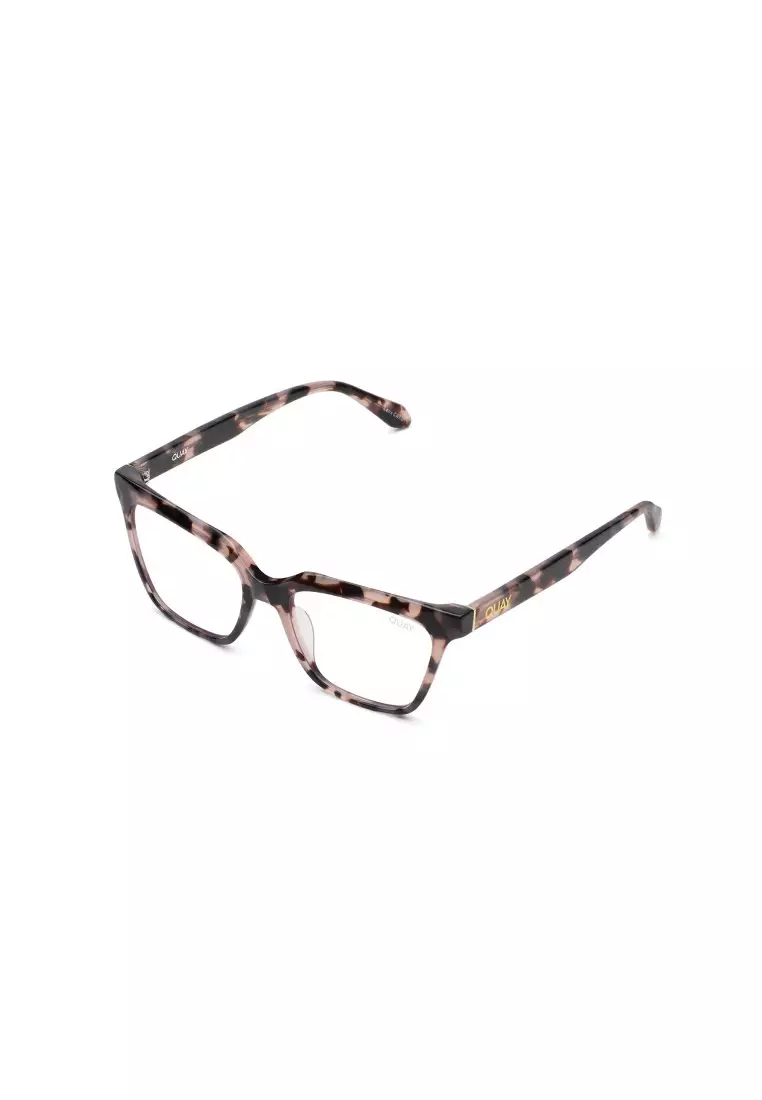 CEO Blue Light Glasses - Milky Tort/Clear