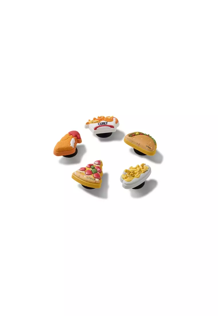 Jibbitz Charm Favorite Foods 5 Pack