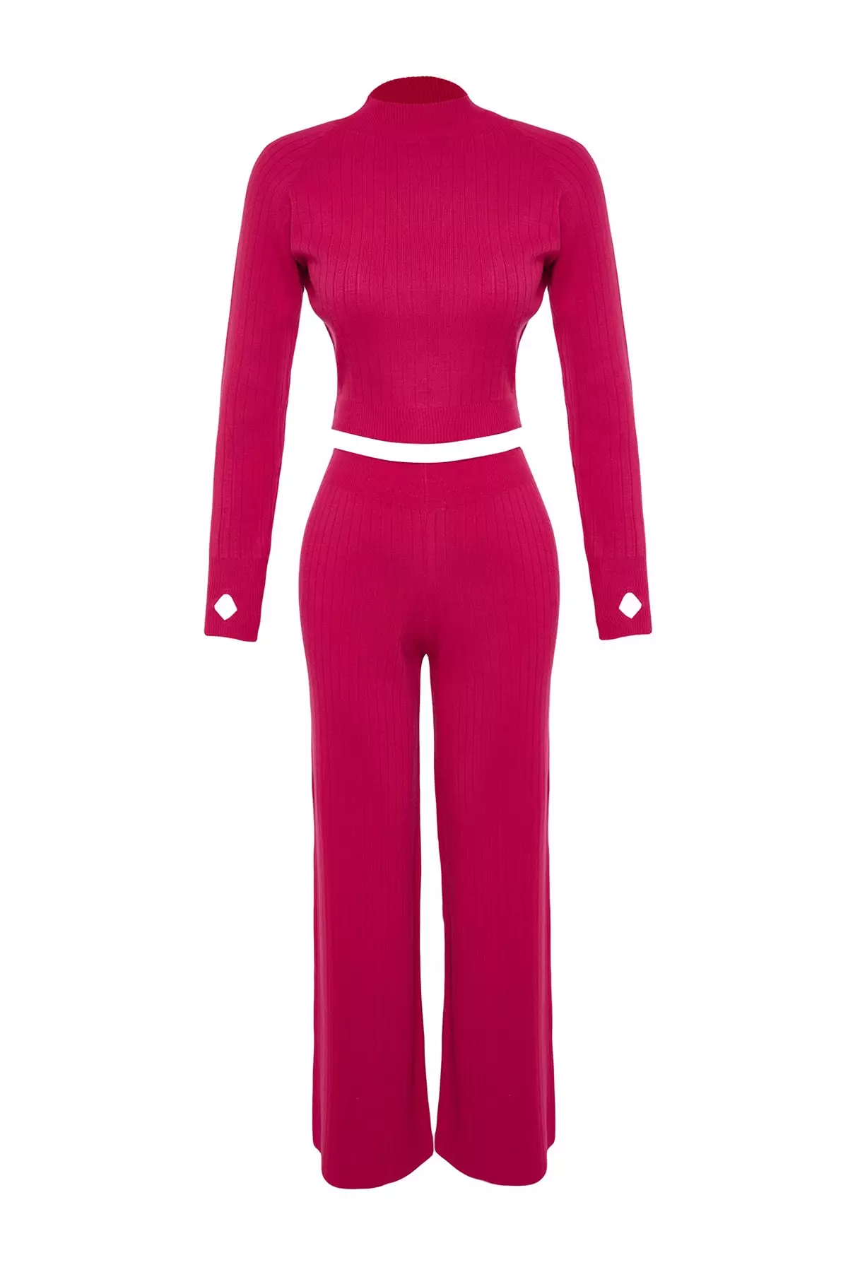 Crop Sweater Top and Pants Set