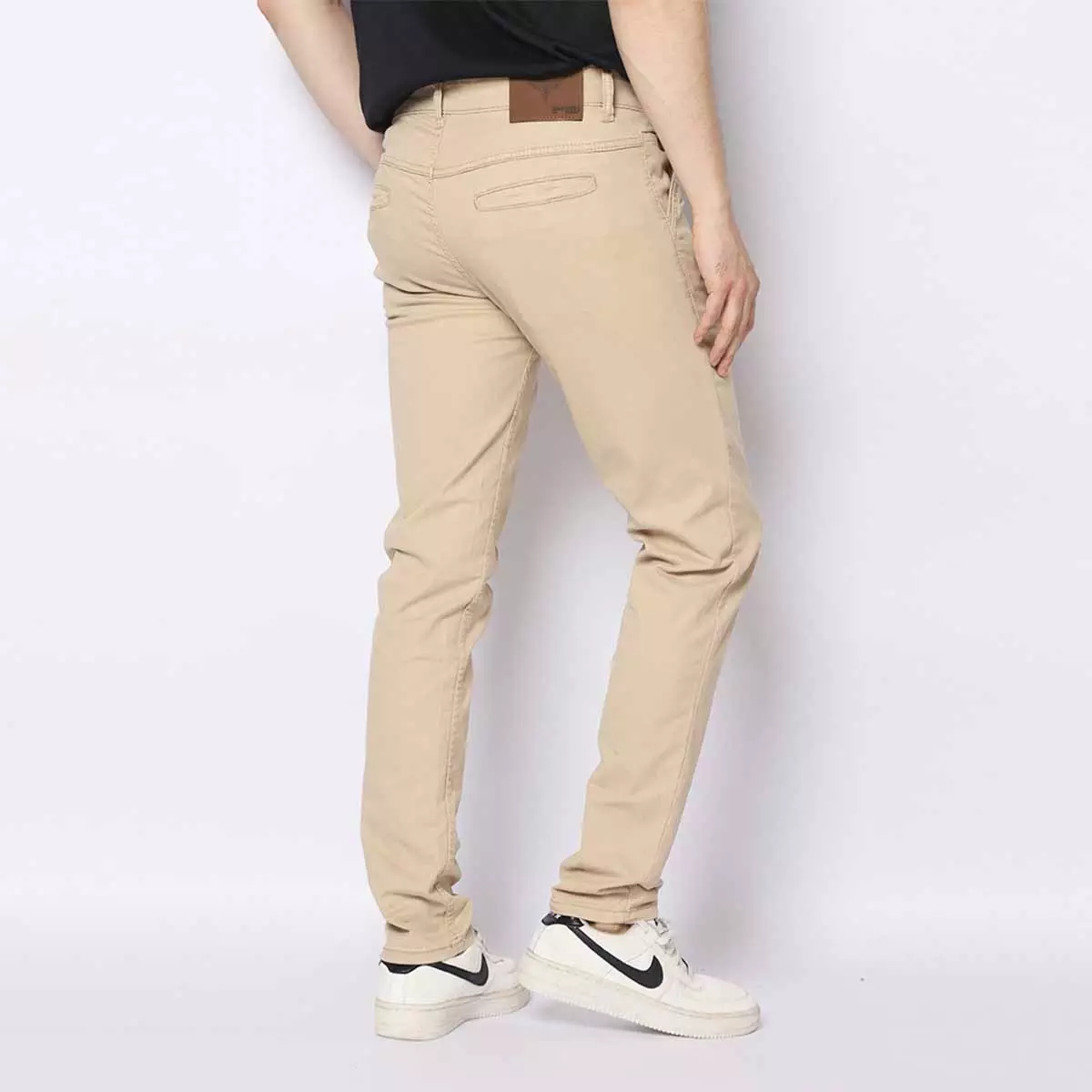 Bundling Fortune Celana Panjang Pria Chinos Slim Fit Formal Tebal Melar Soft Nyaman Navy & Light Khaki