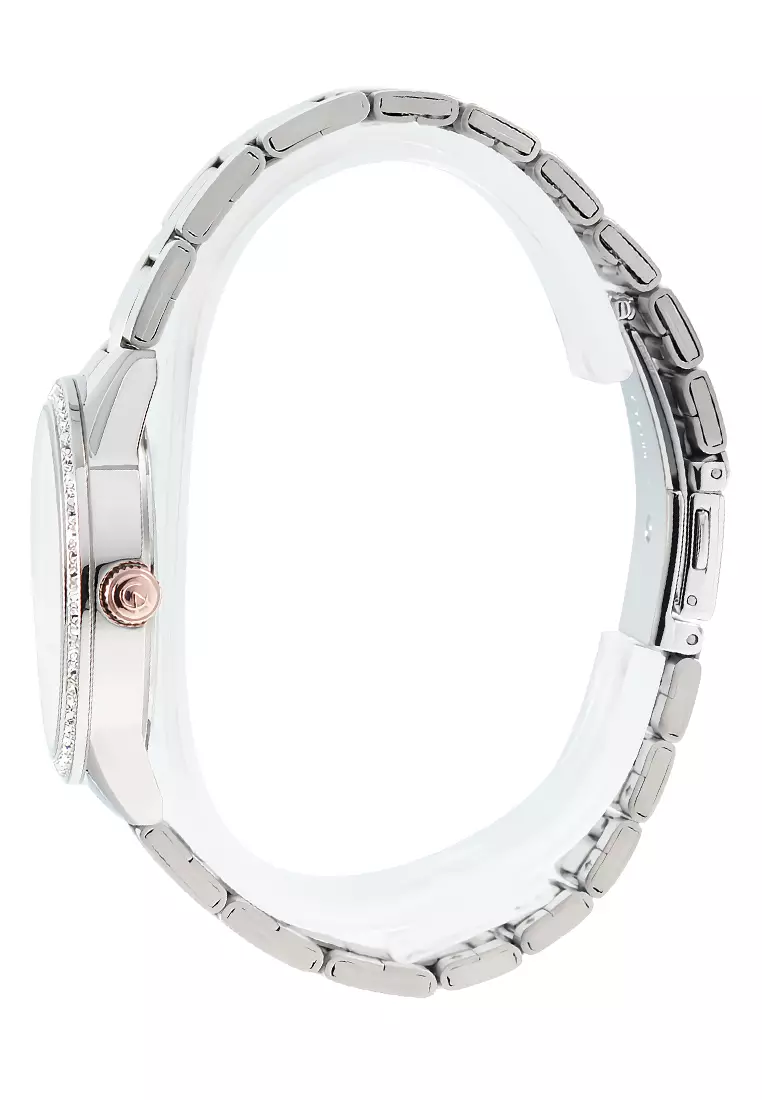 Alexandre Christie - Jam Tangan Analog Wanita - Silver Stainless Steel - 2A46 BFBSSSLRG