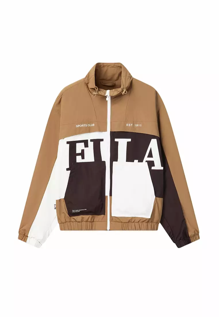 FILA CORE LIFESTYLE ORIGINALE Men Woven Jacket (Brown)
