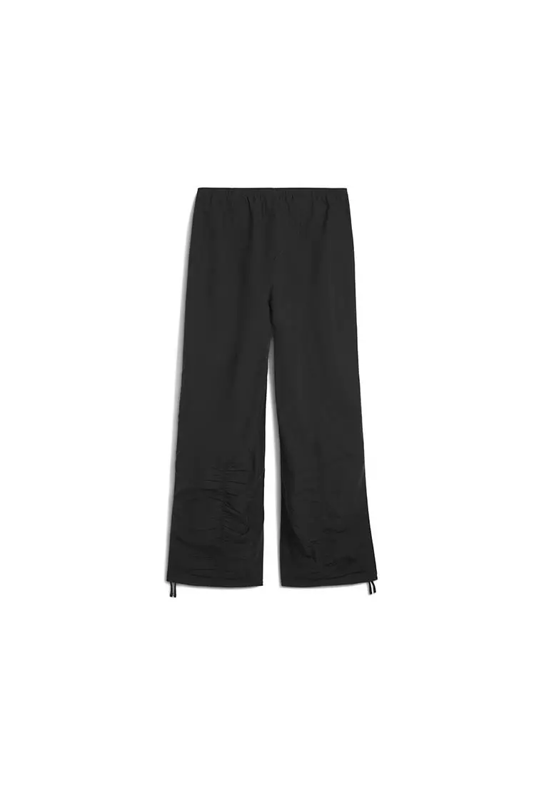 Wardrobe Essentials Parachute Woven Pants Women