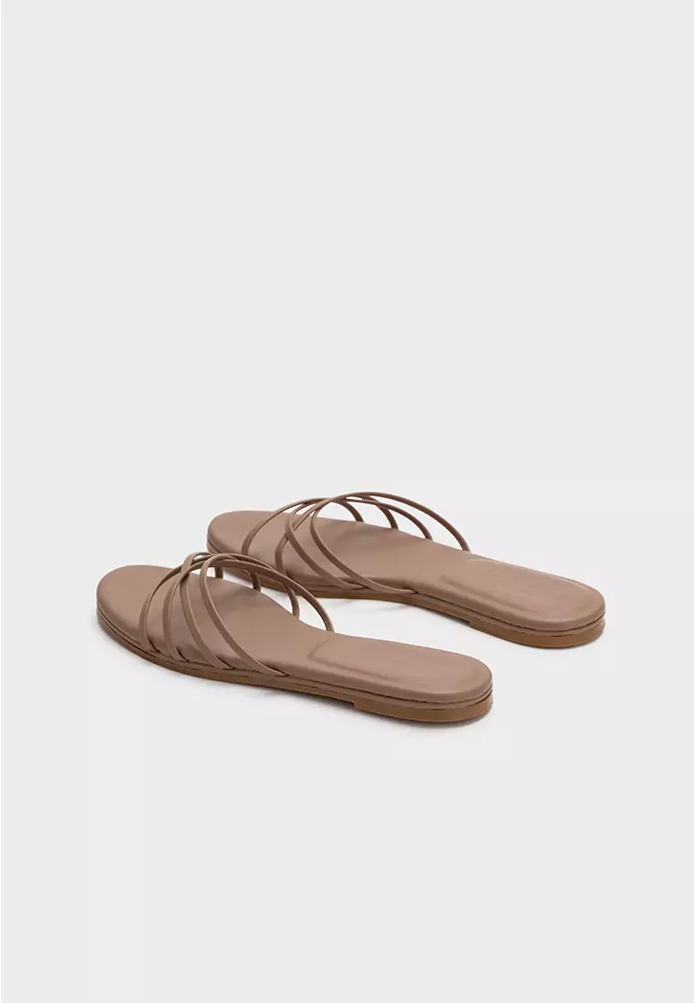 MULTI-STRAP FLAT SLIDES WITH CLOUDFOAM INSOLE