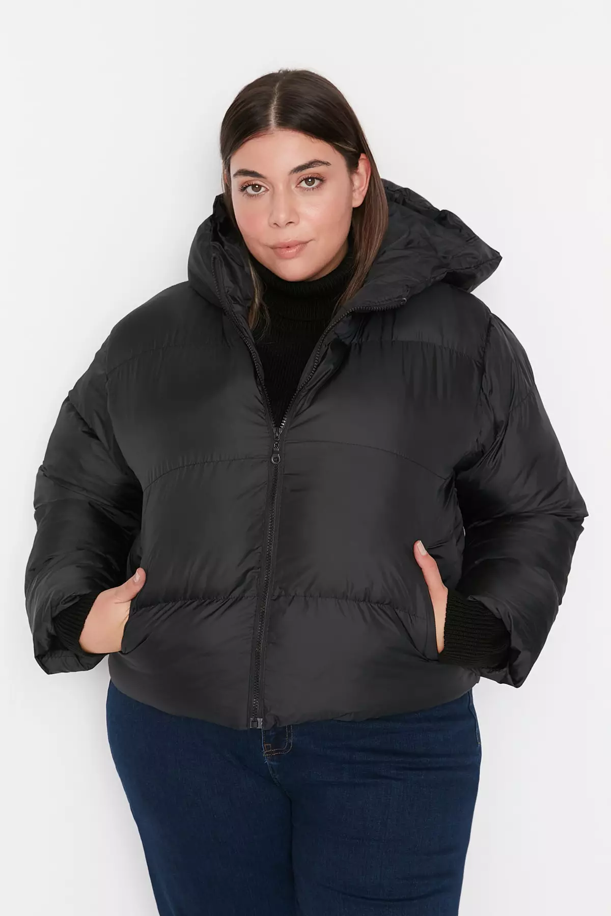 Puffer jacket online plus sizes
