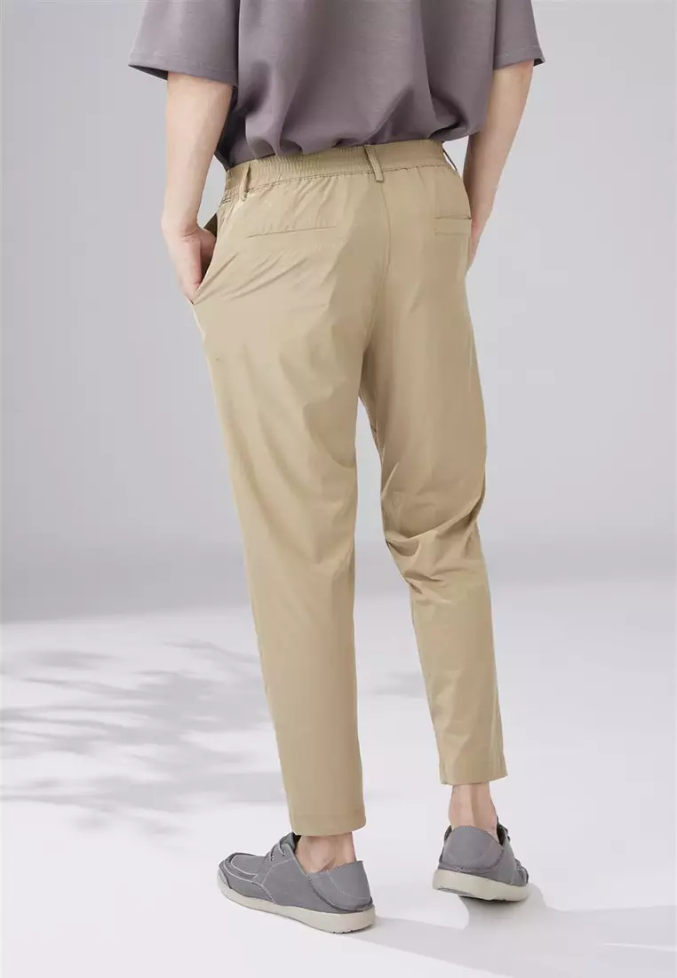 Casual cropped pants top