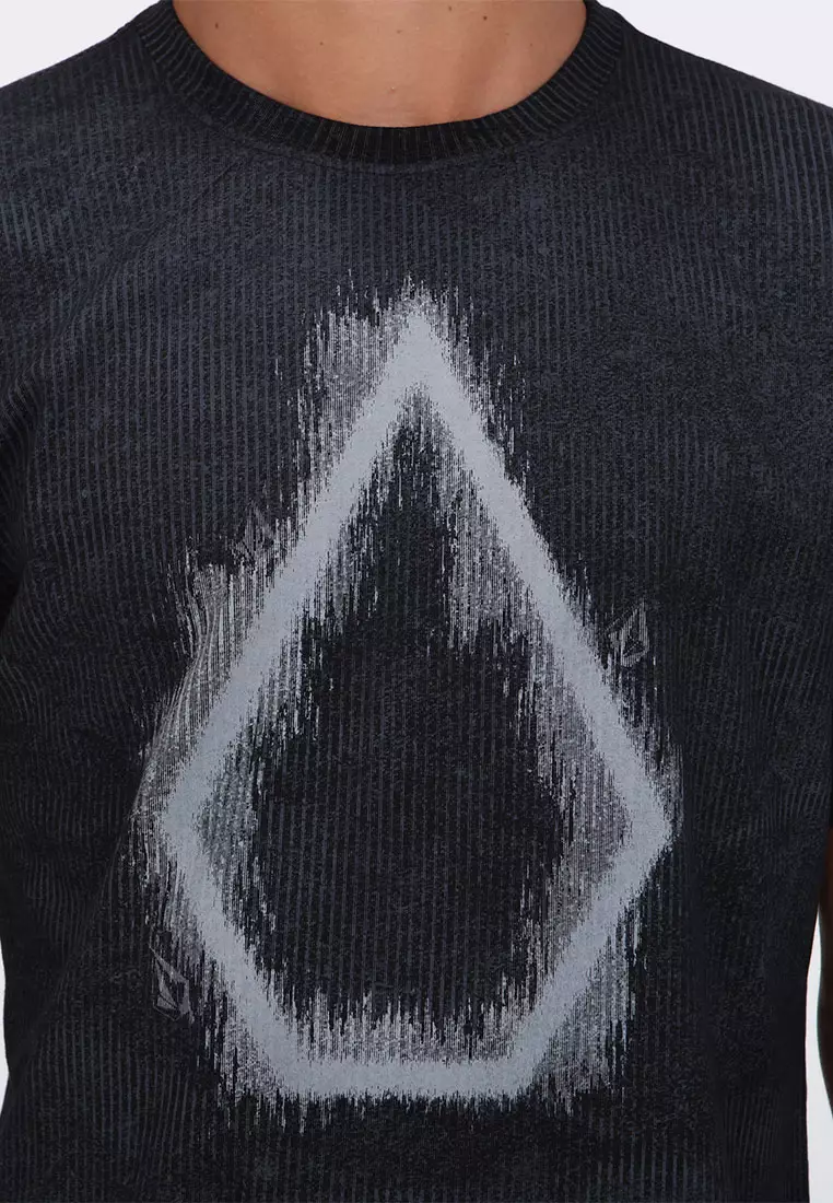 MCT VERT STONE SHORT SLEEVE TEE BLACK