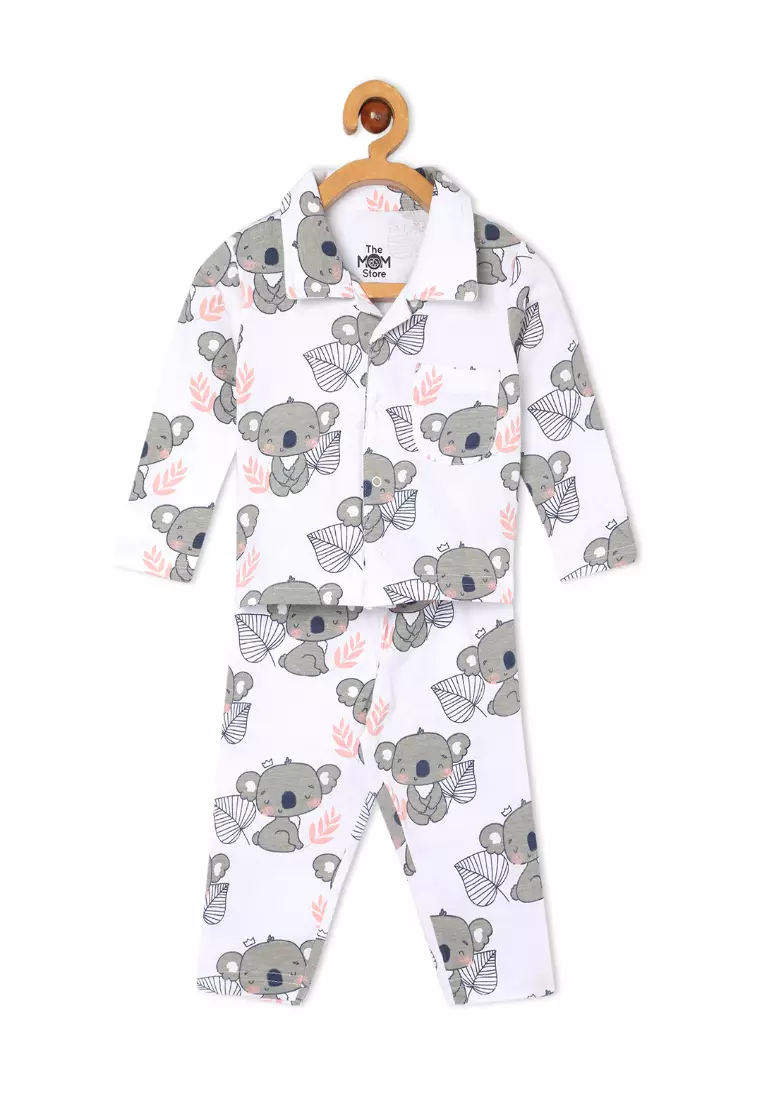 Baby And Kids Pajama Nightsuit Set - Baby Koala