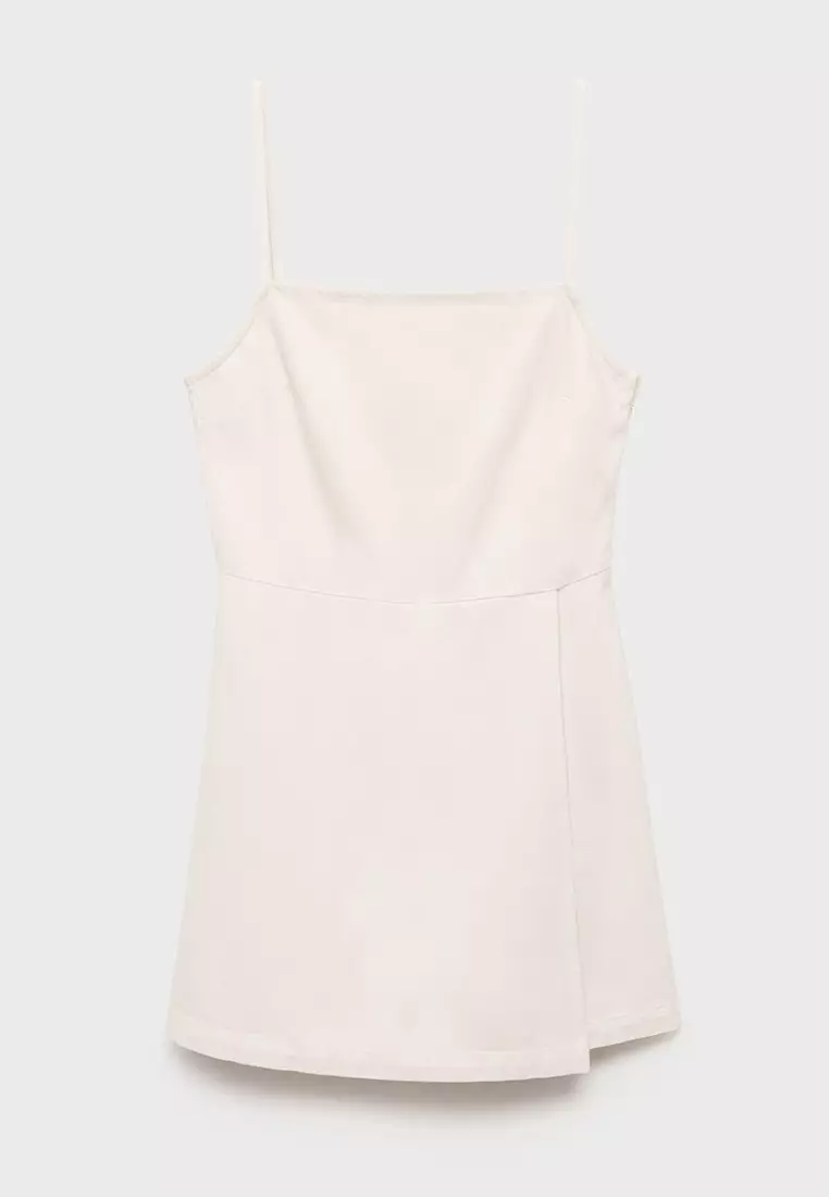 Short Denim Pinafore